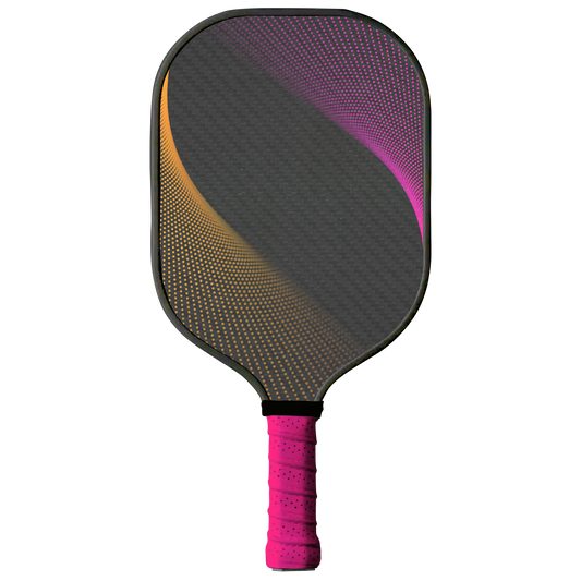 Custom carbon fiber pickleball paddle design example